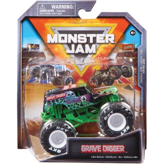 Monster Jam 2021 Spin Master 1:64 Diecast Monster Truck with Wheelie Bar Monster Jam 2021 Spin Master 1:64 Diecast Monster Truck with Wheelie Bar