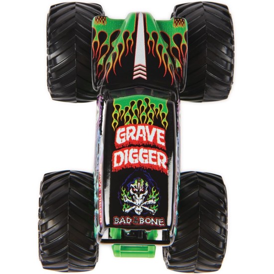 Monster Jam 2021 Spin Master 1:64 Diecast Monster Truck with Wheelie Bar Monster Jam 2021 Spin Master 1:64 Diecast Monster Truck with Wheelie Bar