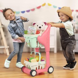 B. Toys BX2054C1Z B. Musical Shopping Cart & Plush Bear