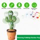 VOLTPULSE Dancing Talking Cactus Toys, Singing Mimicking Recording Repeating What You Say, Electronic Light Up Plush Toys VOLTPULSE Dancing Talking Cactus Toys, Singing Mimicking Recording Repeating What You Say, Electronic Light Up Plush Toys