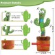 VOLTPULSE Dancing Talking Cactus Toys, Singing Mimicking Recording Repeating What You Say, Electronic Light Up Plush Toys VOLTPULSE Dancing Talking Cactus Toys, Singing Mimicking Recording Repeating What You Say, Electronic Light Up Plush Toys