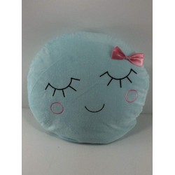 Round Shape Pillow 40 diameter Blue color