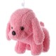 3A Fur Dog Bear for Kids - Pink
