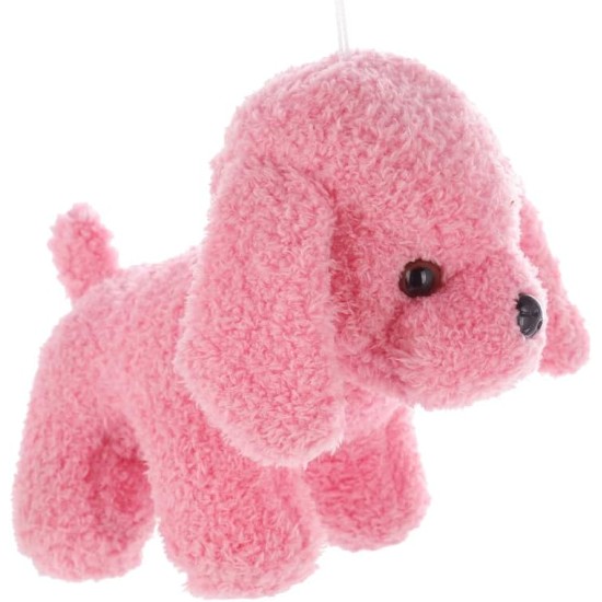 3A Fur Dog Bear for Kids - Pink