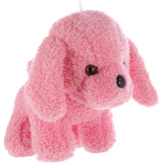 3A Fur Dog Bear for Kids - Pink