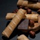 Abu Auf Golden crisby Wefar Stuffed With hazelnuts cream 6 Pieces Abu Auf Golden crisby Wefar Stuffed With hazelnuts cream 6 Pieces