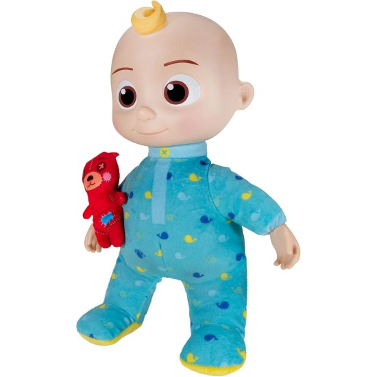 CoComelon Musical JJ Plush Doll - Press Tummy to Sing Bedtime Song Clips - Includes Feature and Small Pillow Plush Teddy Bears CoComelon Musical JJ Plush Doll - Press Tummy to Sing Bedtime Song Clips - Includes Feature and Small Pillow Plush Teddy Bears