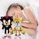 EsNcFox 2Pcs Sonic Plush Toy,Plush Sonic The 2 The Movie,Sonic Stuffed Animals,Knuckles Shadow Tails Plushies Doll Toys Gifts for Boys and Girls EsNcFox 2Pcs Sonic Plush Toy,Plush Sonic The 2 The Movie,Sonic Stuffed Animals,Knuckles Shadow Tails Plushies Doll Toys Gifts for Boys and Girls