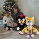 EsNcFox 2Pcs Sonic Plush Toy,Plush Sonic The 2 The Movie,Sonic Stuffed Animals,Knuckles Shadow Tails Plushies Doll Toys Gifts for Boys and Girls EsNcFox 2Pcs Sonic Plush Toy,Plush Sonic The 2 The Movie,Sonic Stuffed Animals,Knuckles Shadow Tails Plushies Doll Toys Gifts for Boys and Girls