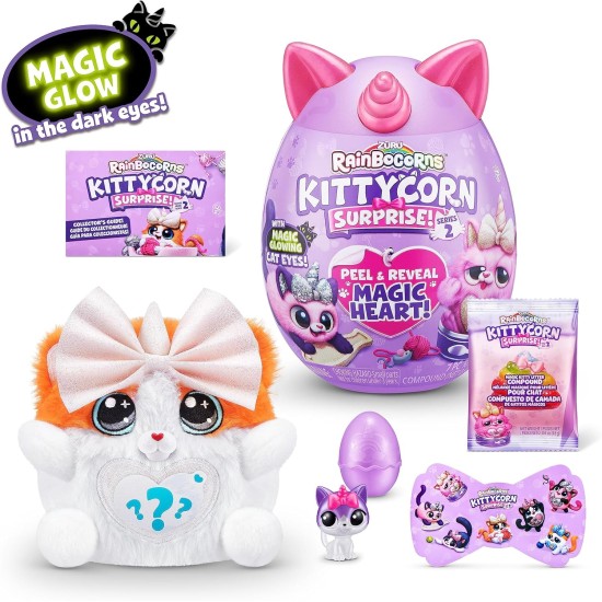 Rainbocorns Kittycorn Surprise Series 2 Plush Toy Assorte