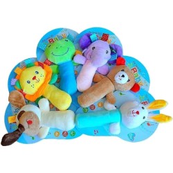 Soft Fabric Toy With Different Designs For Kids - Multi Color Pack Of 1
