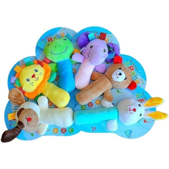Soft Fabric Toy With Different Designs For Kids - Multi Color Pack Of 1 Soft Fabric Toy With Different Designs For Kids - Multi Color Pack Of 1