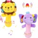 Soft Plush Animals Stuffed Toy (Multi Colors) - Different Shapes