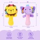 Soft Plush Animals Stuffed Toy (Multi Colors) - Different Shapes
