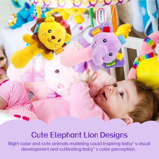 Soft Plush Animals Stuffed Toy (Multi Colors) - Different Shapes
