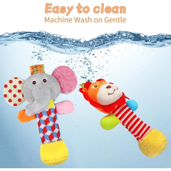 Soft Plush Animals Stuffed Toy (Multi Colors) - Different Shapes