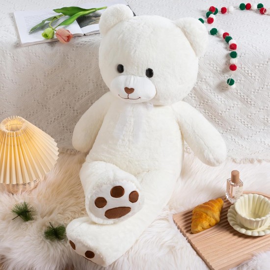 ZGXIONG Giant Teddy Bear Valentines Day Stuffed Animals for Girls 3 Feet Large Stuffed Animals Big Teddy Bear with Heart Plush Toys Pink Big Stuffed Bear Plush Huge Plushies Birthday Wedding 36 Inch ZGXIONG Giant Teddy Bear Valentines Day Stuffed Animals for Girls 3 Feet Large Stuffed Animals Big Teddy Bear with Heart Plush Toys Pink Big Stuffed Bear Plush Huge Plushies Birthday Wedding 36 Inch