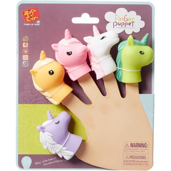 Generic Animals Finger Puppets - 5 Pieces Generic Animals Finger Puppets - 5 Pieces