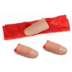 JOCESTYLE Phantom Finger Hides Handkerchief 3 ieces - Magic Tricks