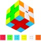 Dopsebo QY Toys 3x3 Speed Cube, 3x3 Magic Cube Puzzle Gift (Green) Dopsebo QY Toys 3x3 Speed Cube, 3x3 Magic Cube Puzzle Gift (Green)