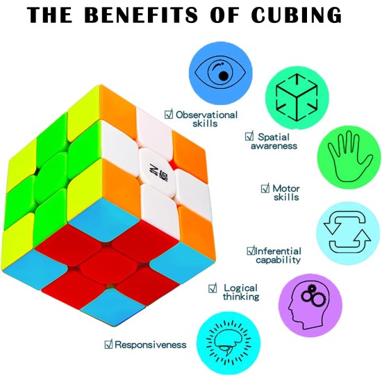 Dopsebo QY Toys 3x3 Speed Cube, 3x3 Magic Cube Puzzle Gift (Green) Dopsebo QY Toys 3x3 Speed Cube, 3x3 Magic Cube Puzzle Gift (Green)