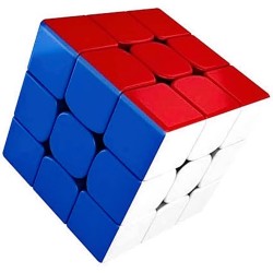 Generic 3x3 Speed Stickerless Smooth and Fast Turnin Rubik Cube Magic Puzzles Brain Teasers Toys, pack may vary
