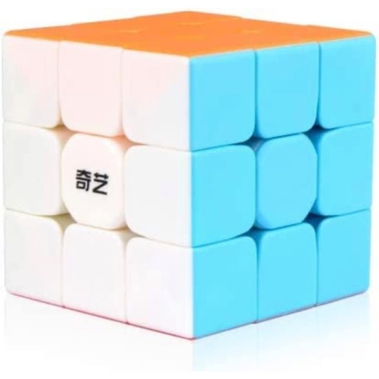 Generic 3x3 Speed Stickerless Smooth and Fast Turnin Rubik Cube Magic Puzzles Brain Teasers Toys, pack may vary