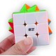 Generic 3x3 Speed Stickerless Smooth and Fast Turnin Rubik Cube Magic Puzzles Brain Teasers Toys, pack may vary