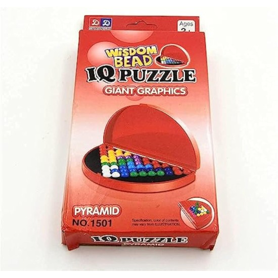 IQ Blocks, Wisdom Pyramid Game , IQ Puzzle Game Red IQ Blocks, Wisdom Pyramid Game , IQ Puzzle Game Red