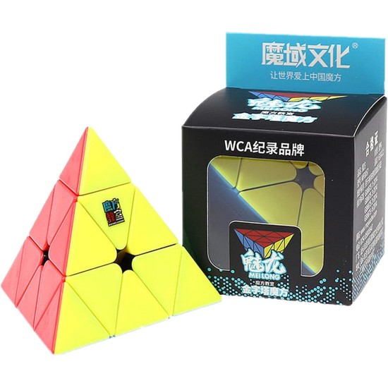LiangCuber Moyu MoFang JiaoShi Meilong Pyramid stickerless Magic Cube Cubing Classroom Meilong 3x3 Pyramid Speed Cube Puzzle LiangCuber Moyu MoFang JiaoShi Meilong Pyramid stickerless Magic Cube Cubing Classroom Meilong 3x3 Pyramid Speed Cube Puzzle