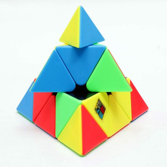 LiangCuber Moyu MoFang JiaoShi Meilong Pyramid stickerless Magic Cube Cubing Classroom Meilong 3x3 Pyramid Speed Cube Puzzle LiangCuber Moyu MoFang JiaoShi Meilong Pyramid stickerless Magic Cube Cubing Classroom Meilong 3x3 Pyramid Speed Cube Puzzle