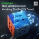 LiangCuber Moyu Super RS3M V2 UV Coated,RS3M 2023 Magnetic Ball Core Speed Cube 3x3,Super RS3M V2 Maglev Ball Core UV Magnetic Cube 2023 Upgraded Ver