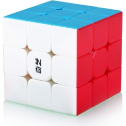 Maomaoyu Speed Cube 3x3 3x3x3 Stickerless Magic Puzzle Magic Speed Cube Holiday Gift for Children Adults (No Sticker)