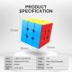 MoYu Professional Magic Cube Stickless 3x3x3 MoYu Professional Magic Cube Stickless 3x3x3
