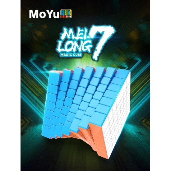 Moyu meilong 7x7 rubik cube stickerless Moyu meilong 7x7 rubik cube stickerless
