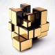 Mumoo Bear Qiyi Mirror Cube 3X3 Speed Cube Gold Mirror Blocks Cube 3X3X3 Different Shapes Puzzle Cube Toys For Kids Adult