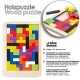 all Kids United® 3D Wooden Jigsaw Puzzle Kids Toy Educational Thinking Game Tetris Wooden Puzzle with Building Blocks all Kids United® 3D Wooden Jigsaw Puzzle Kids Toy Educational Thinking Game Tetris Wooden Puzzle with Building Blocks