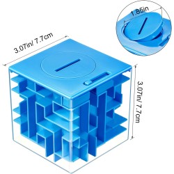 4 Pieces Money Holder Maze Puzzle Gift Box, A Fun Unique Way to People You Loved, Great for Kids and Adults, Valentine's or Christmas