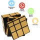 AUTHFORT Cube Set 3 Pack 2x2 Two Sides Cube Magic Speed Cube 3x3x3 & Mirror Gold Speed Cubes Bundle Collection (3 Pieces) AUTHFORT Cube Set 3 Pack 2x2 Two Sides Cube Magic Speed Cube 3x3x3 & Mirror Gold Speed Cubes Bundle Collection (3 Pieces)
