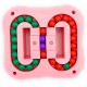 Anjetan Rotating Magic Bean Cube Toy, Pink Anjetan Rotating Magic Bean Cube Toy, Pink