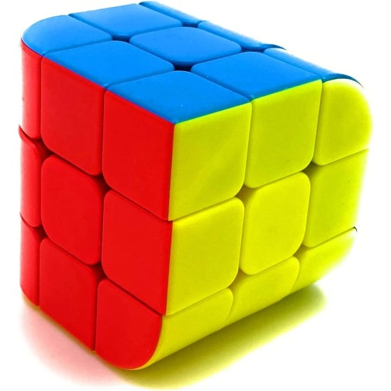 Generic 3-Face Rubik's Cube (Multicolor) Generic 3-Face Rubik's Cube (Multicolor)