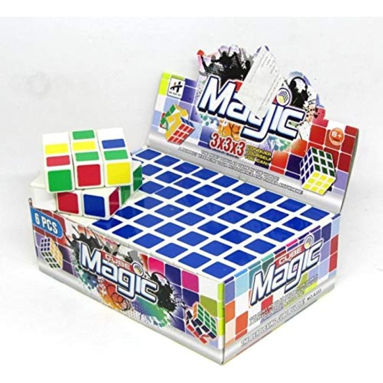 Generic Pack of 6 Rubik's unisex cubes Generic Pack of 6 Rubik's unisex cubes