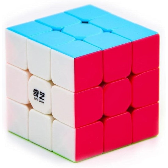 Generic QiYi Warrior Stickerless Speed Rubic Cube, 2725612173888,3x3 Generic QiYi Warrior Stickerless Speed Rubic Cube, 2725612173888,3x3