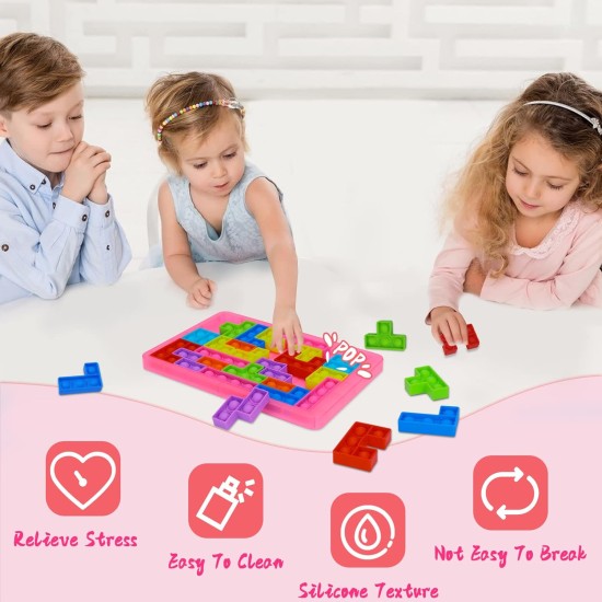 Girls Gifts for 5 6 Year Old Kids, Toys for 3+ 4+ 5+ Year Old Girls Toys Age 3-4-5-6-7-8 IQ Games Pop Push It Fidget Toys for Autism Adult Toddlers Puzzles Game Sensory Toys Rainbow STEM Birthday Gift Girls Gifts for 5 6 Year Old Kids, Toys for 3+ 4+ 5+ Year Old Girls Toys Age 3-4-5-6-7-8 IQ Games Pop Push It Fidget Toys for Autism Adult Toddlers Puzzles Game Sensory Toys Rainbow STEM Birthday Gift