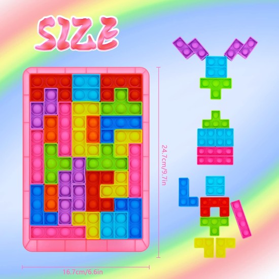 Girls Gifts for 5 6 Year Old Kids, Toys for 3+ 4+ 5+ Year Old Girls Toys Age 3-4-5-6-7-8 IQ Games Pop Push It Fidget Toys for Autism Adult Toddlers Puzzles Game Sensory Toys Rainbow STEM Birthday Gift Girls Gifts for 5 6 Year Old Kids, Toys for 3+ 4+ 5+ Year Old Girls Toys Age 3-4-5-6-7-8 IQ Games Pop Push It Fidget Toys for Autism Adult Toddlers Puzzles Game Sensory Toys Rainbow STEM Birthday Gift