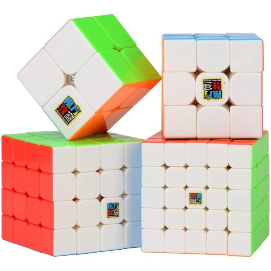MF9301 Professional Speed Magic Cube Set of 2x2 3x3 4x4 5x5 With Gift Box Pack MF9301 Professional Speed Magic Cube Set of 2x2 3x3 4x4 5x5 With Gift Box Pack