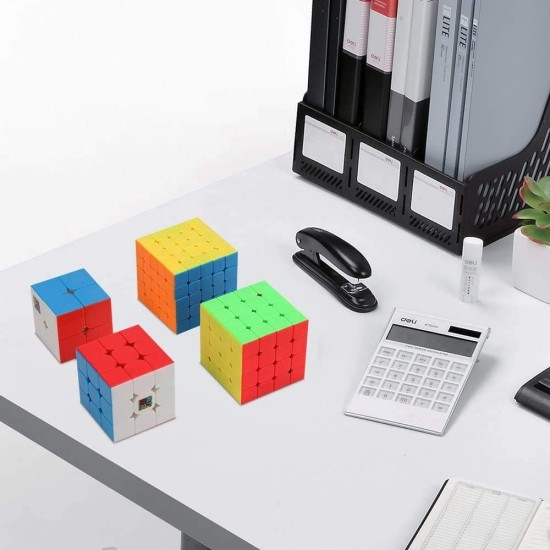 MF9301 Professional Speed Magic Cube Set of 2x2 3x3 4x4 5x5 With Gift Box Pack MF9301 Professional Speed Magic Cube Set of 2x2 3x3 4x4 5x5 With Gift Box Pack