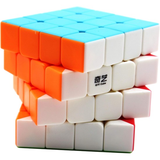 Moruska Qiyi 4x4 Speed Cube Stickerless 4x4x4 Magic Cube Puzzle Toy - Qi Qiyuan S Moruska Qiyi 4x4 Speed Cube Stickerless 4x4x4 Magic Cube Puzzle Toy - Qi Qiyuan S