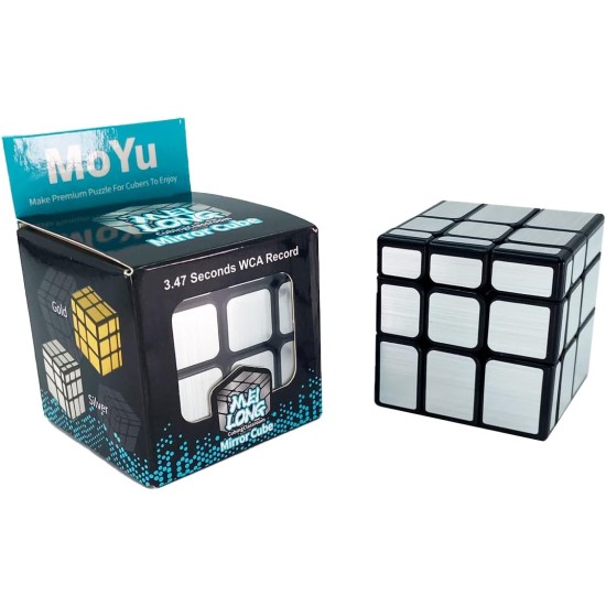 Moyu Original MoYu Professional Magic Mirror Blocks Mirror Blocks (Silver) Moyu Original MoYu Professional Magic Mirror Blocks Mirror Blocks (Silver)