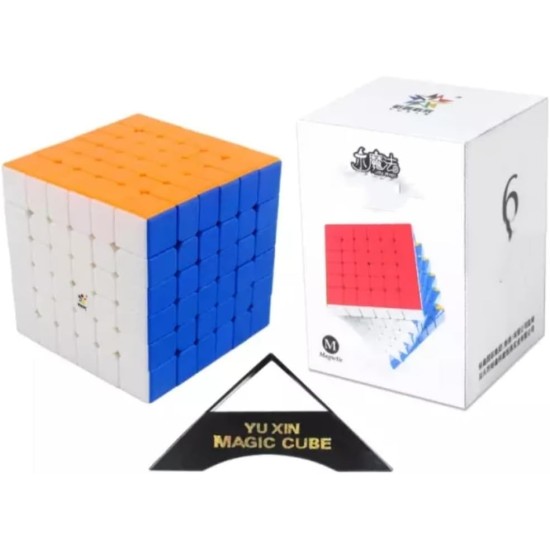 Yuxin Little Magic Speed Cube with Stand, 6x6 Yuxin Little Magic Speed Cube with Stand, 6x6